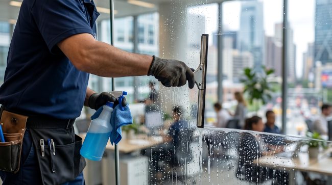 Indoor Window Cleaning